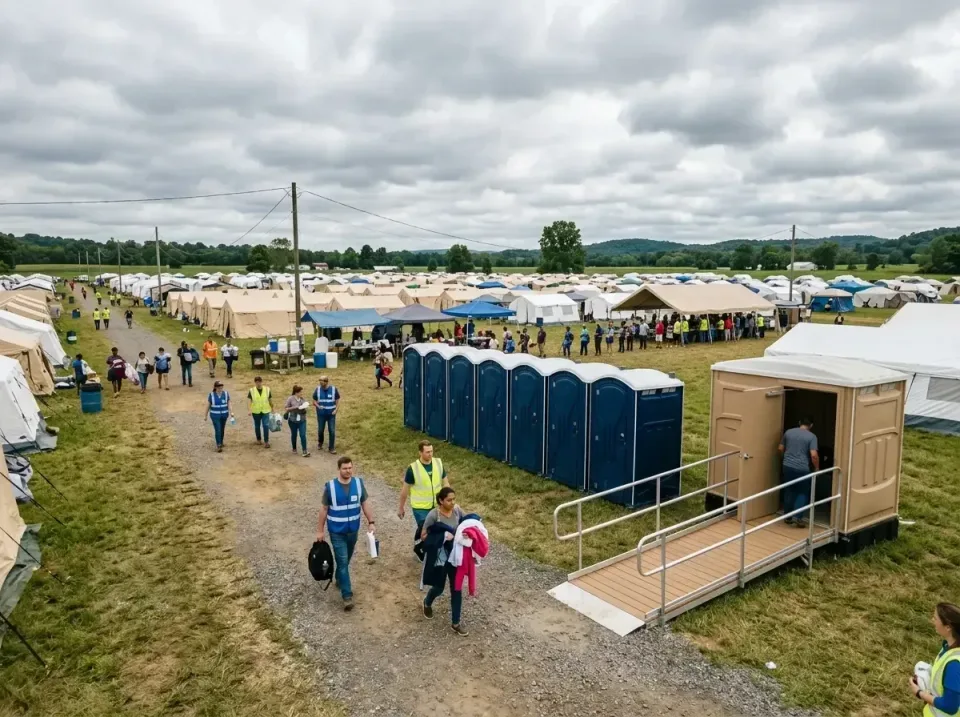 disaster-relief-camp-restrooms-010 — frequently asked questions, Dumpster & Portable Bathrooms Rental in Watford City, ND
